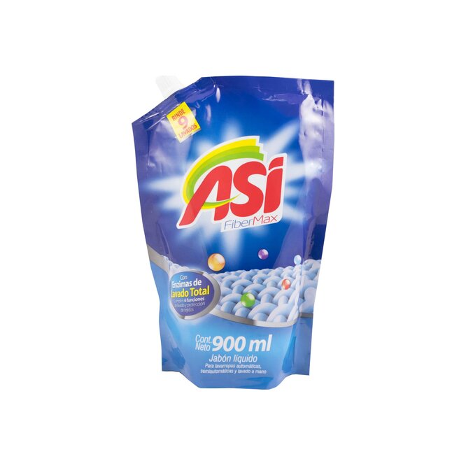 Jabón líquido Fiber Max Asi 900 ML