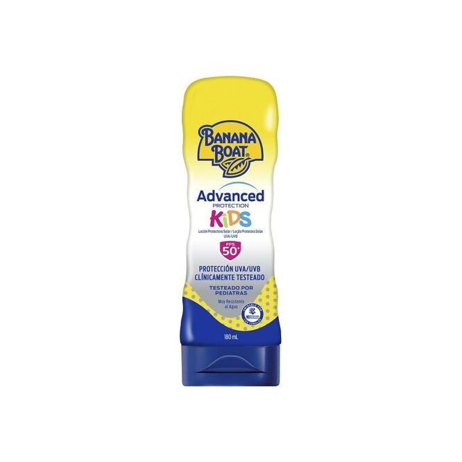 Protector solar advanced protection Kids 50 FPS Banana Boat 180 ml
