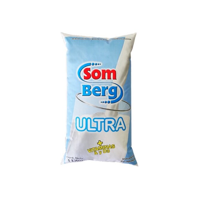 Bebida láctea sachet Som Berg 1 litro