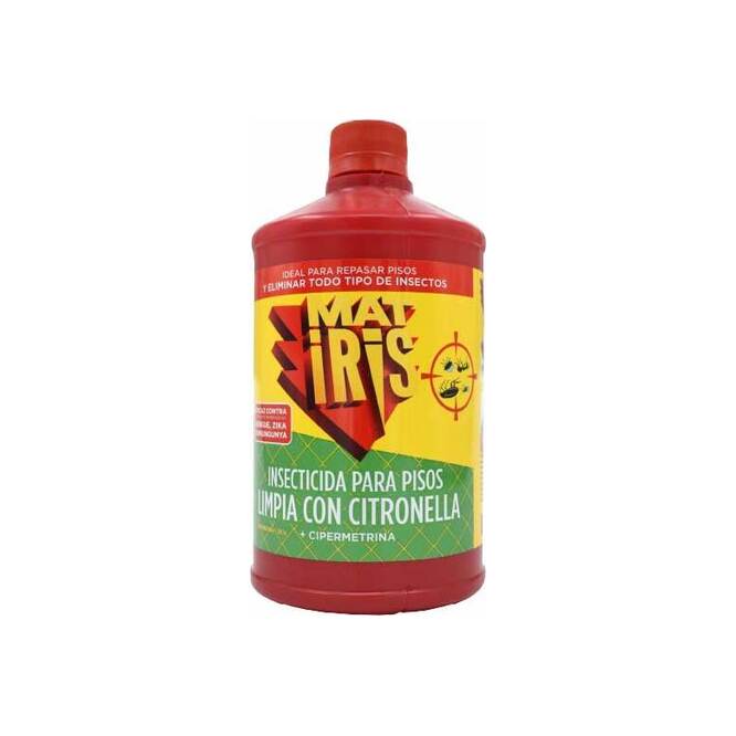 Insecticida para pisos con citronella en frasco Matiris 800 ml