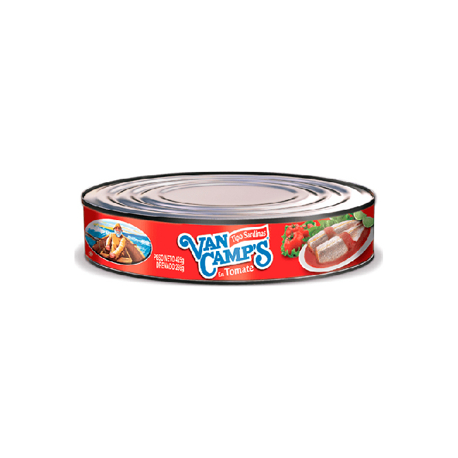 Sardina en salsa de tomate Van Camps 425 gramos