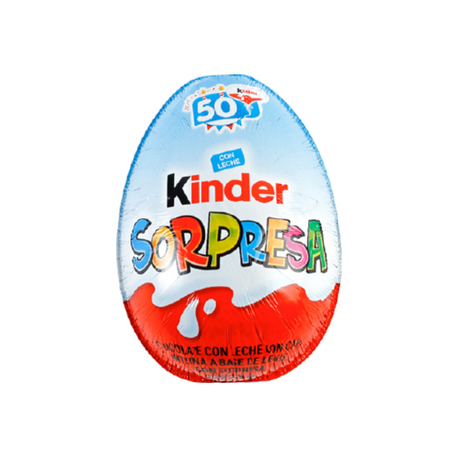 Chocolate sorpresa Kínder 20 gramos