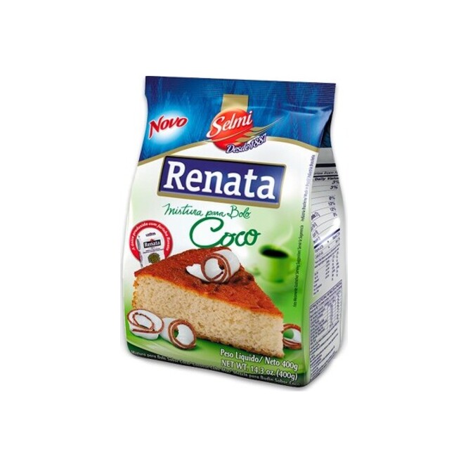 Premezcla para torta sabor coco Renata 400 gramos