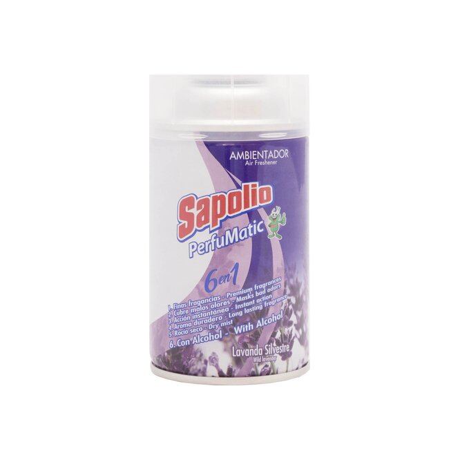 DESODOR AMB LAVAN SILVEST SAPOLIO 240ML