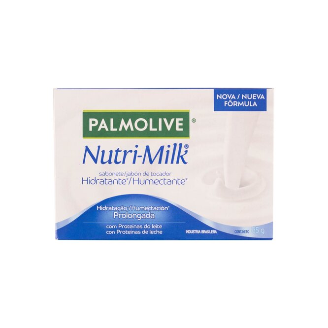 Jabón de tocador nutri milk hidratante Palmolive 85 gramos