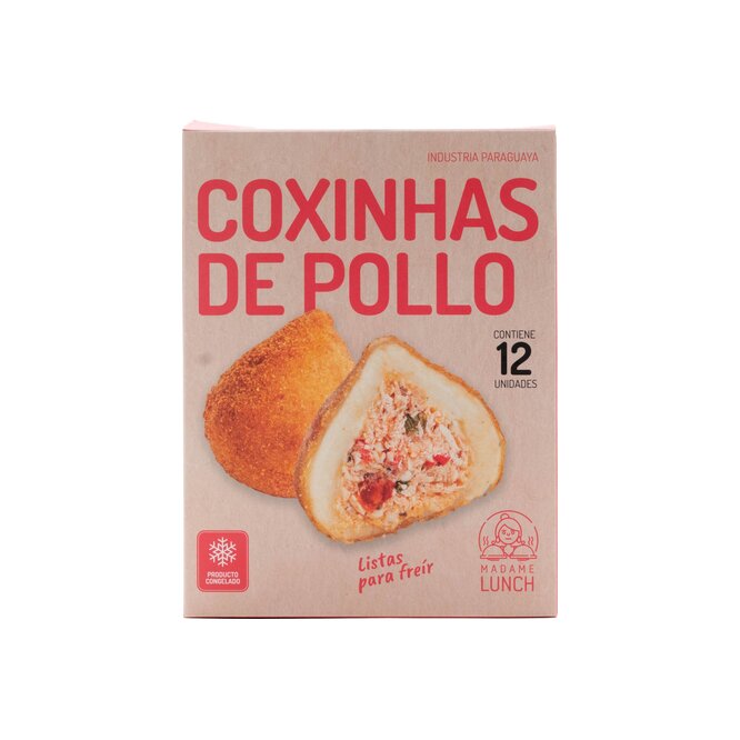 COXINHAS DE POLLO CONG MADAME LUNCH 12UN