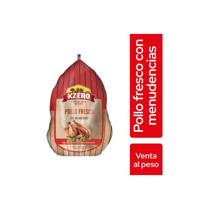 Pollo Fresco con Menudencias Kzero por kilo