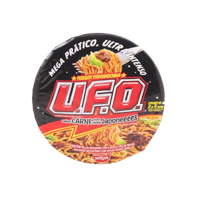 Fideo instantáneo sabor carne UFO 81 gramos