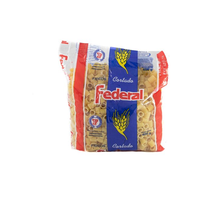 Fideo cortados paquete Federal 400 gramos