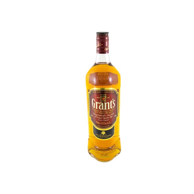 Whisky sin caja con gotero Grant´s 1 litro