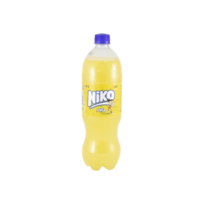 Gaseosa sabor piña botella Niko 1 litro