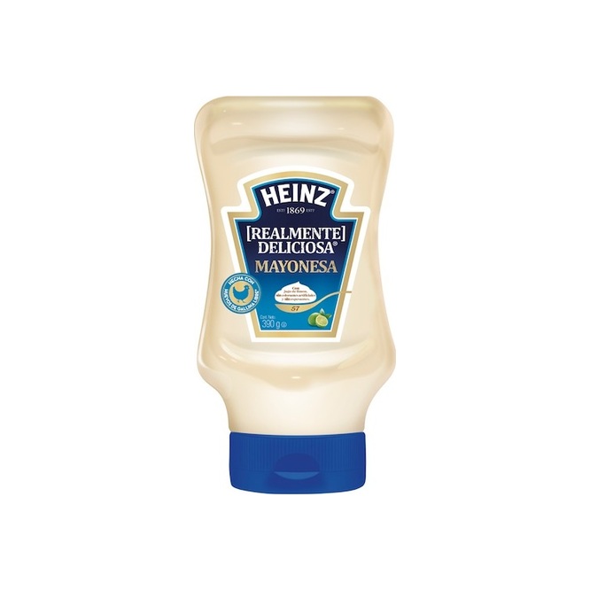 MAYONESA HEINZ C/JUGO D/LIMON PETE 390GR