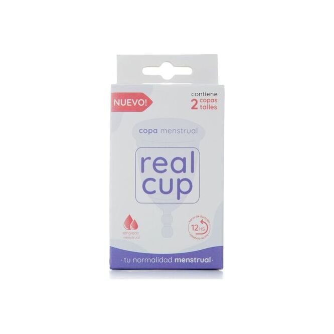 COPA MENSTRUAL  REAL CUP 2UN