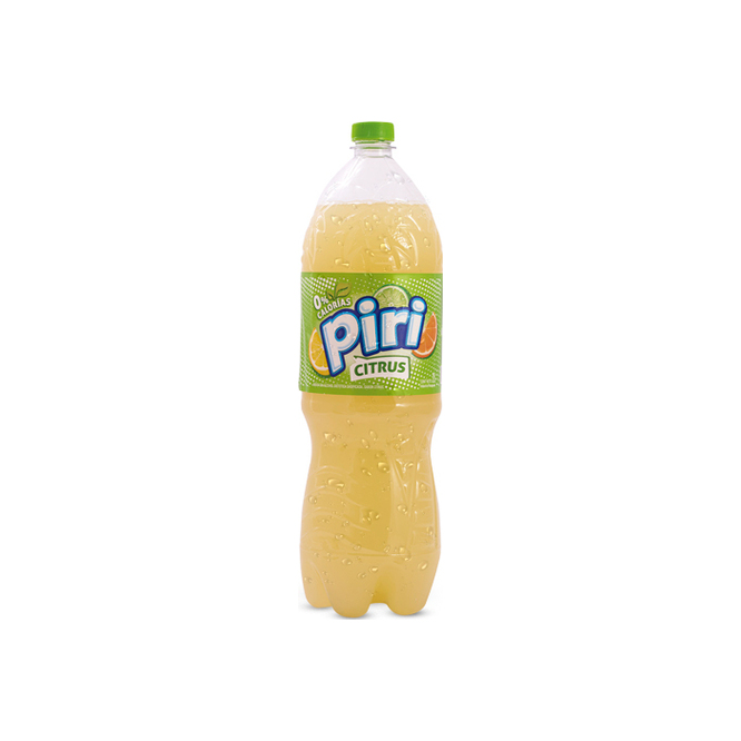 Gaseosa sabor citrus cero calorías Piri 2 litros