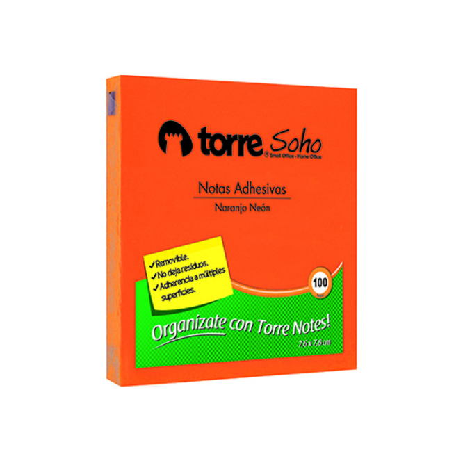 Block de Notas adhesivas Torre 100 hojas