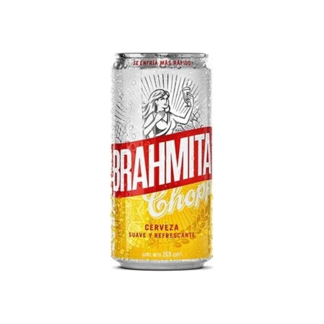 Cerveza en lata Brahma 269 ml