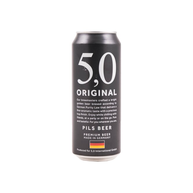 CERVEZA PILS 5.0 ORIGINAL 500 ML