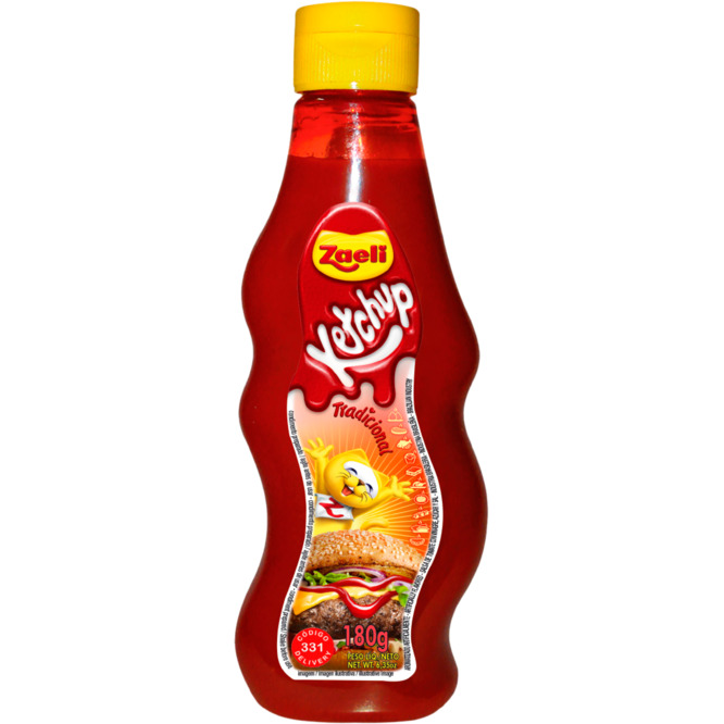 Ketchup tradicional Zaeli 180 Gramos