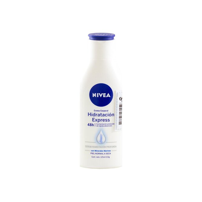 Crema corporal body lotion piel normal Nivea 125 ml