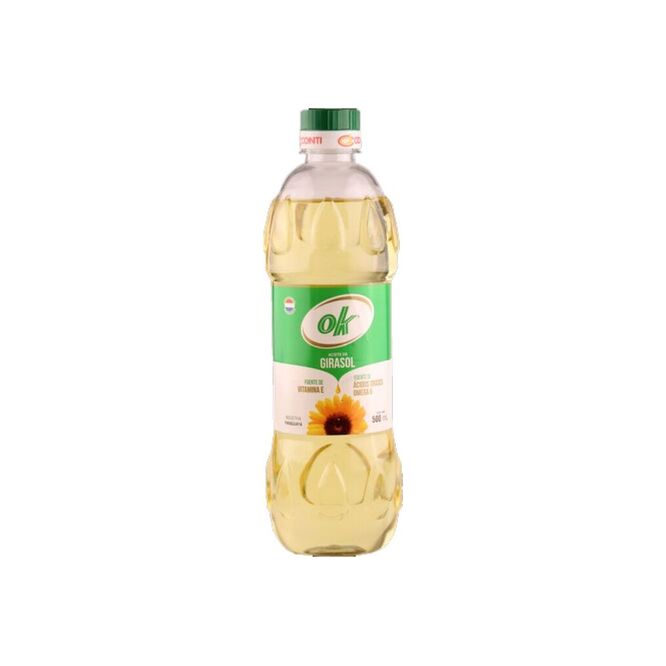 Aceite de girasol botella Ok 500 ml