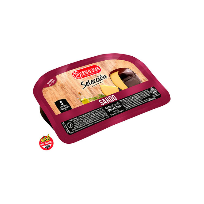 QUESO SARDO LA SERENISIMA TROZADO X KG