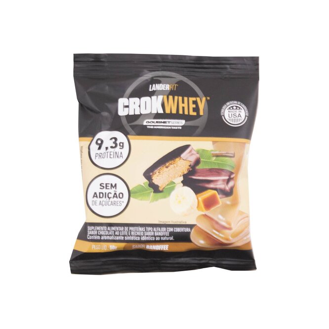 Alfajor Proteico Banoffee Landerfit 50 gramos