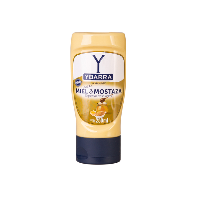 Salsa miel y mostaza Ybarra 250 ml