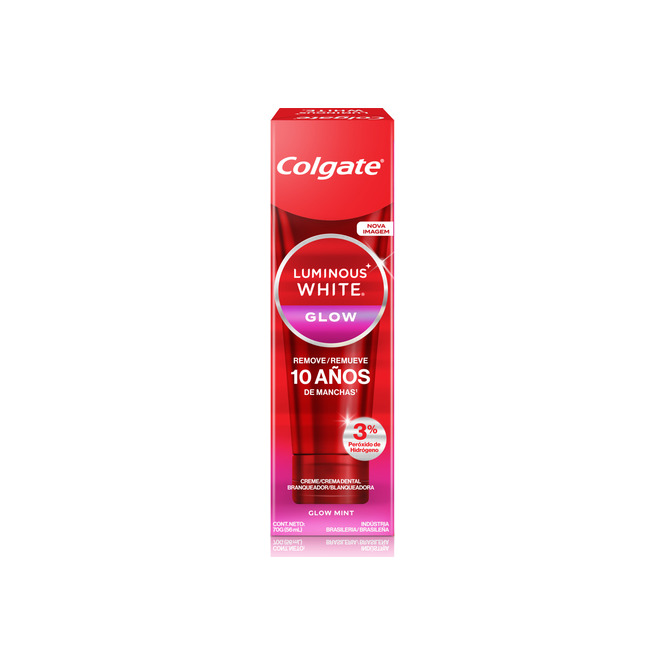 Crema dental Luminous White Glow Colgate 70 Gramos