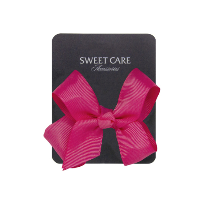 Moño chico color rosa fuerte Sweet Care