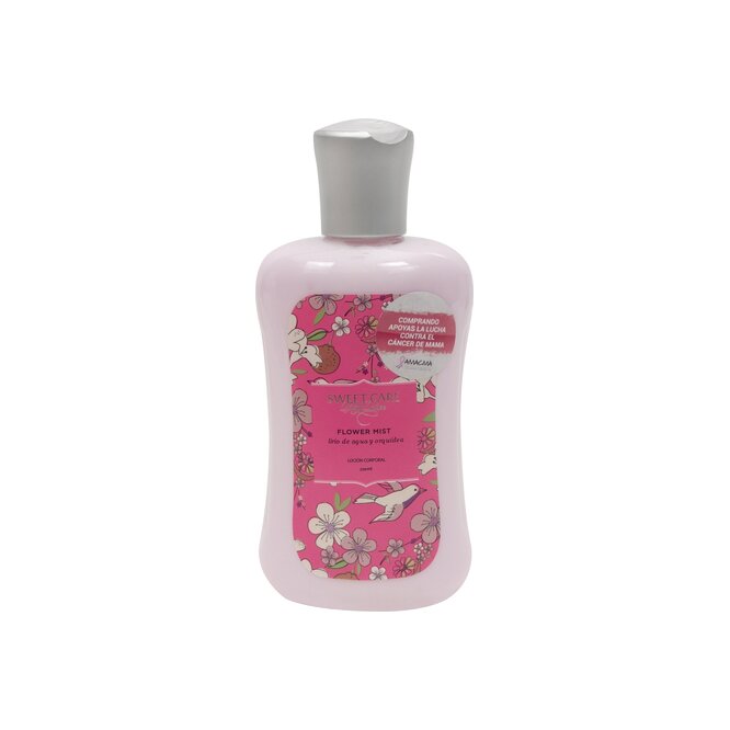 Loción corporal aroma flower Sweet Care 250 ml
