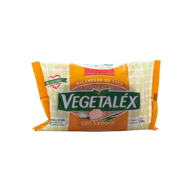 MILANESA DE SOJA CON CEBOLLA VEGETALEX B