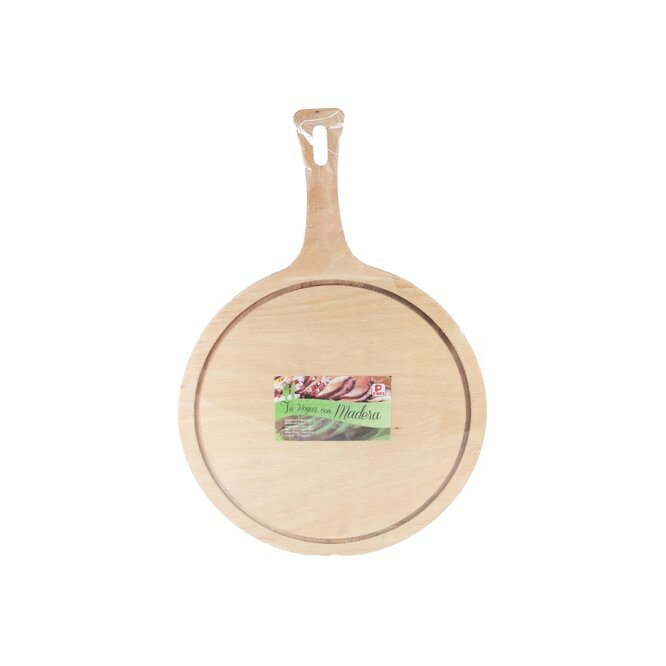 TABLA PARA PIZZA CON MANGO 34 CM REF 241