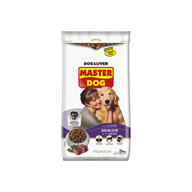 ALIMENTO PPERRO MASTER DOG SENIOR 3KG