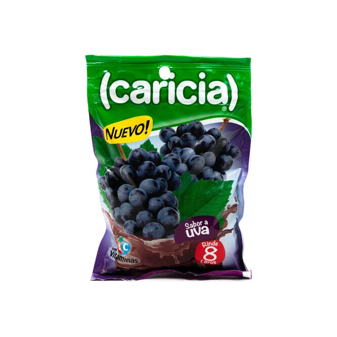 JUGO EN POLVO UVA 200GR CARICIA SOBRE