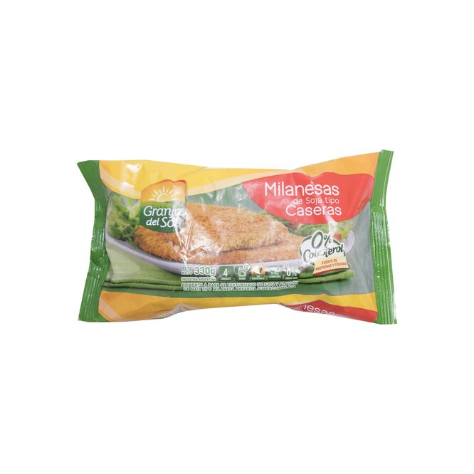 MILANESAS D/SOJA CONG 330GR GRANJA DEL S