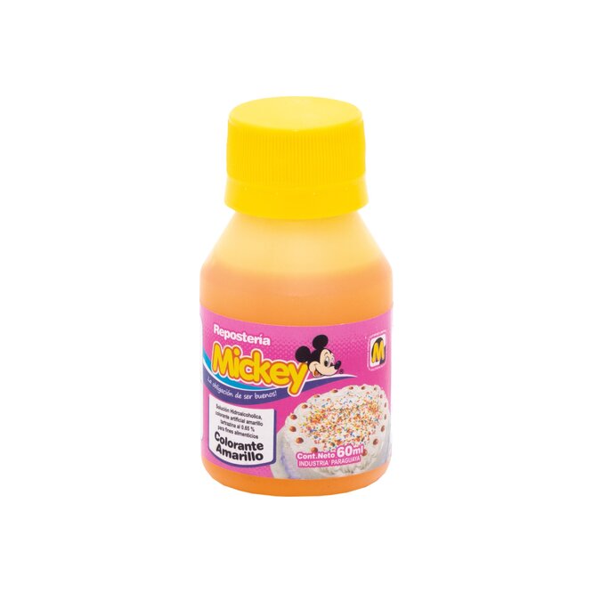 Colorante amarillo Mickey 60 ml