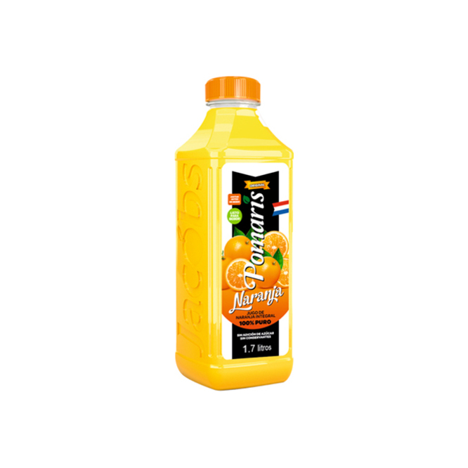Jugo de Naranja en Botella Pomaris 1,7 litros
