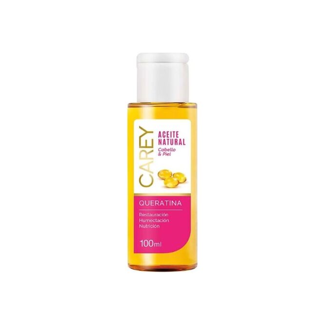 Aceite natural de queratina Carey 100 ml