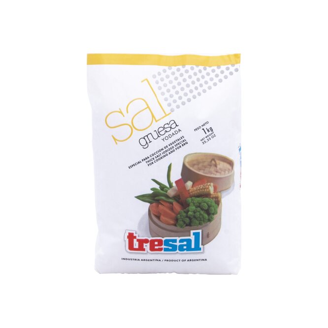Sal Gruesa Yodada Laminada Tresal 1 kilo