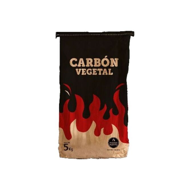 Carbón vegetal bolsa Fuego Nativo 5 kg