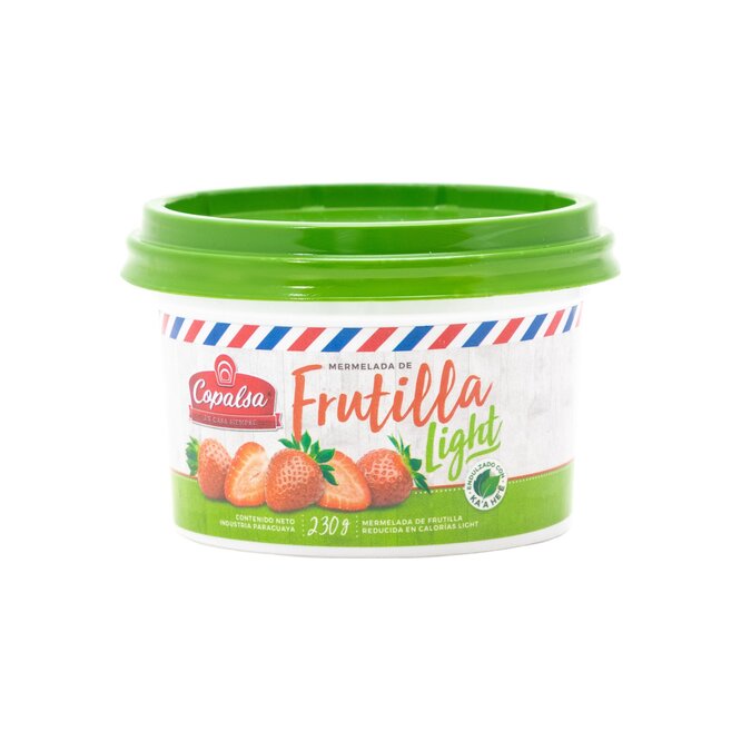Mermelada de frutilla light en pote Copalsa 230 gramos