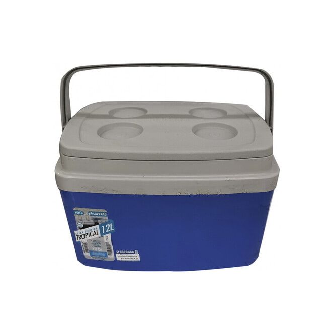 Conservadora tropical color azul Soprano 12 litros