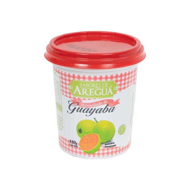 Mermelada de guayaba Sabores de Areguá 440 gramos