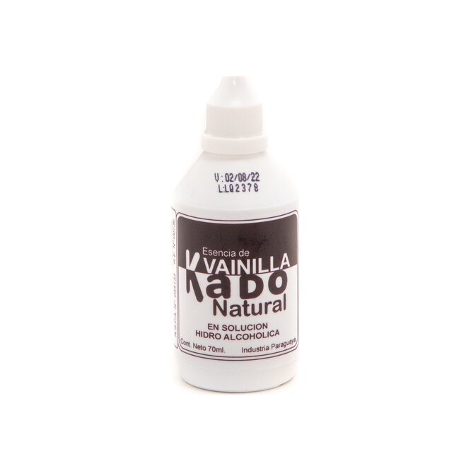 Esencia de vainilla frasco Kado 70 ml