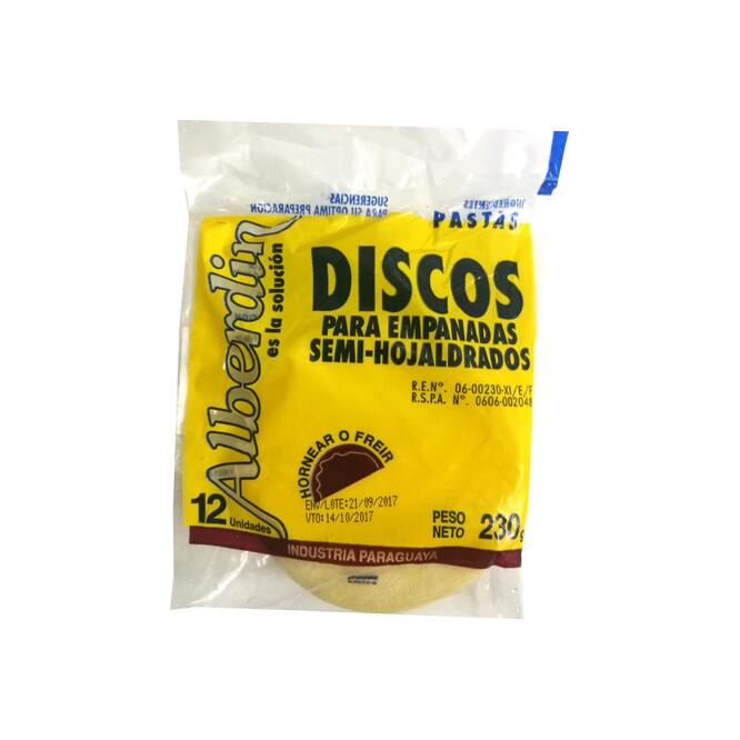 DISCO P/EMPA  CHIC ALB SEMI-HOJALD