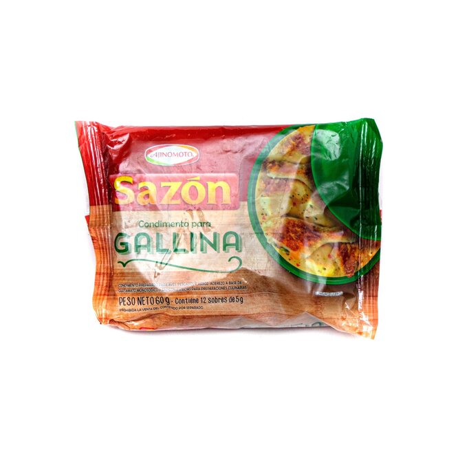 TEMPERO EN POLVO SAZON VER 60G