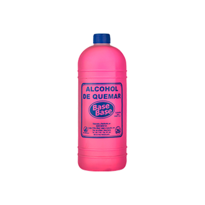 Alcohol de quemar en botella Base Base 500 ml
