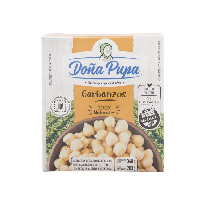 GARBANZOS DOÑA PUPA 340GR