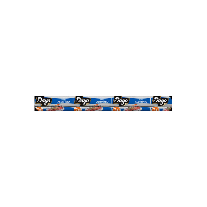Papel Aluminio 45X7,5M Dayo 36 unidades