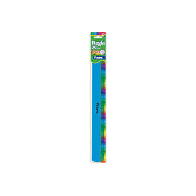 Regla Flexible colores surtidos de 30 cm Torre